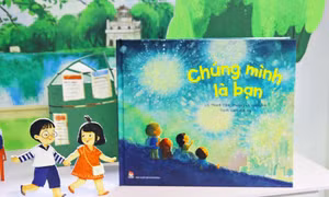 Bộ sách tranh đưa các độc giả nhỏ khám phá vẻ đẹp lấp lánh của tình bạn