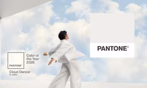 Màu của năm 2026 gọi tên Cloud Dancer - tìm kiếm bình yên giữa nhịp sống hối hả