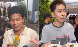 Đón Anh Tài "đi thi" Công diễn 2, Gai Con thích thú với loạt "phúc lợi" bất ngờ