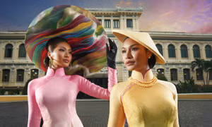 Top 2 Miss Cosmo 2024 mặc áo dài, quảng bá văn Việt trước thềm khép lại nhiệm kỳ