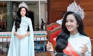 Hoa hậu Việt Nam 2024 Hà Trúc Linh trở về quê nhà Đắk Lắk sau đăng quang