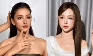 Xuất hiện hai “đối thủ” của Hoa hậu Thanh Thủy bắt trend “búp bê trong túi kín”