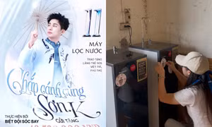 Dự án thiện nguyện tặng máy lọc nước của fan Sơn.K khiến các CAPO nức lòng