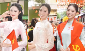Hoa hậu Hà Trúc Linh cùng dàn người đẹp Hoa hậu Việt Nam 2024 sẵn sàng cho Đại lễ