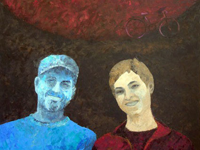 “Hi vọng”, một trong số tác phẩm về Steve Jobs trong triển lãm “Tư duy khác biệt”