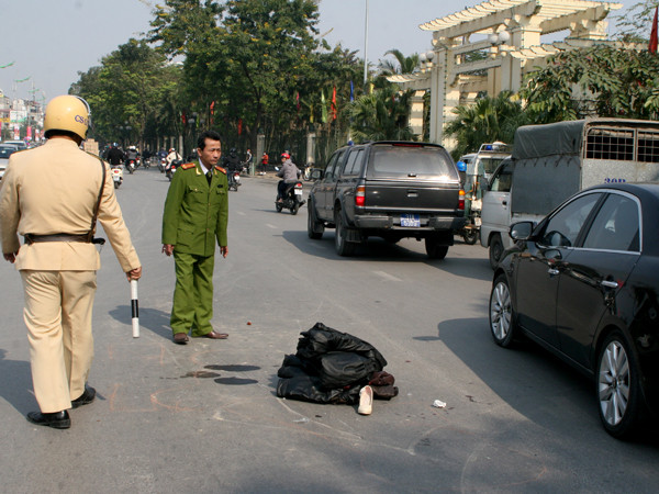 Hiện trường vụ tai nạn