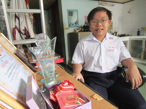 Bốn học trò nhí sở hữu bảng thành tích đáng nể