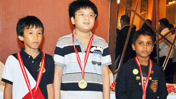 Kỳ thủ Nguyễn Anh Khôi - Công dân trẻ tiêu biểu TPHCM năm 2012