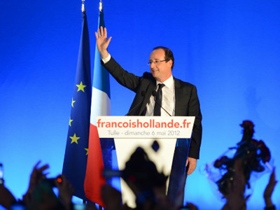 Ông Hollande được bầu là Tổng thống Pháp