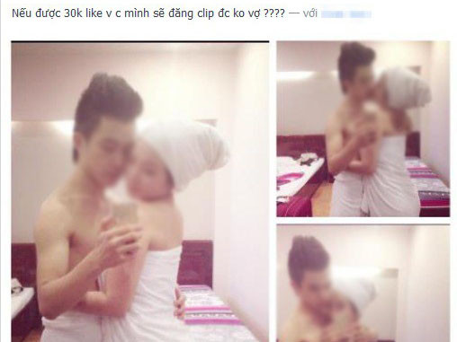 Bóc mẽ cặp đôi khoe ảnh phòng the