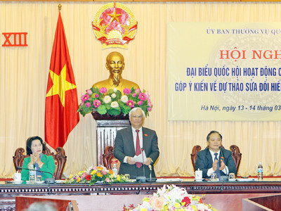 Hiến pháp phải thể hiện quyền dân chủ trực tiếp của nhân dân