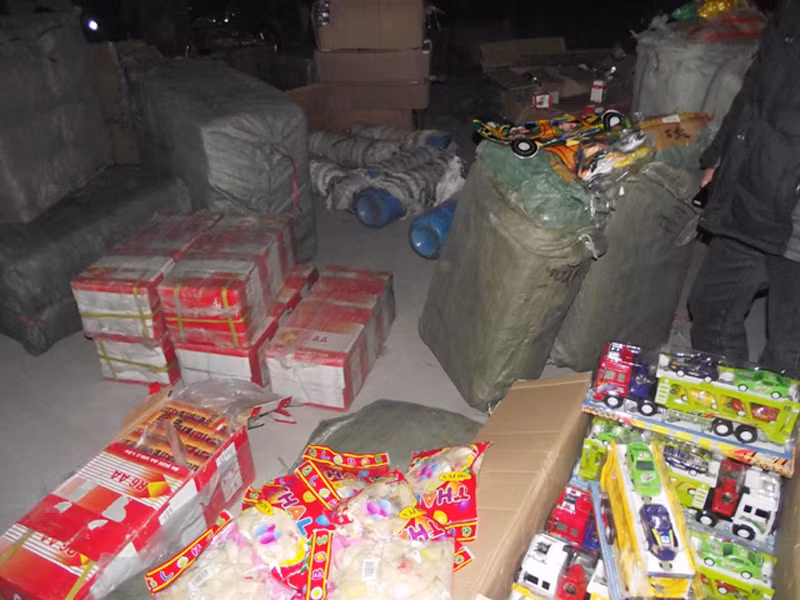 Số hàng lậu bị thu giữ