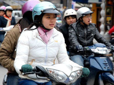 Không khí lạnh tăng cường miền Bắc mưa, rét