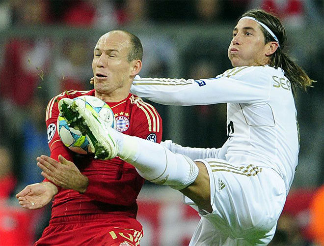 Ghi bàn phút chót, Hùm xám quật đổ Real