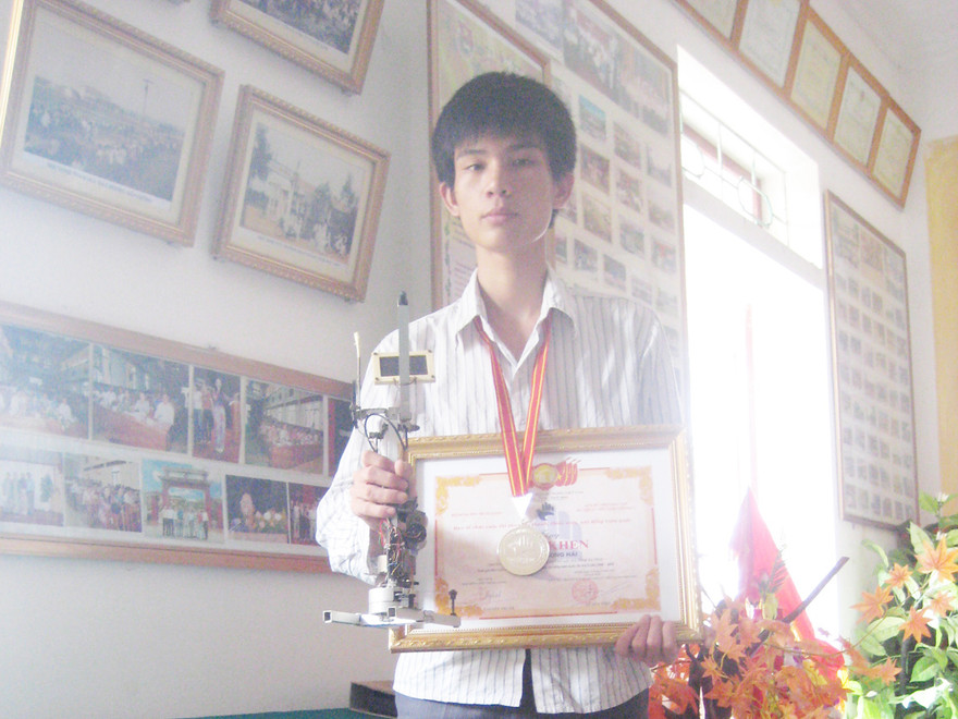 Hải 'đồ chơi' và ba giải thưởng sáng tạo