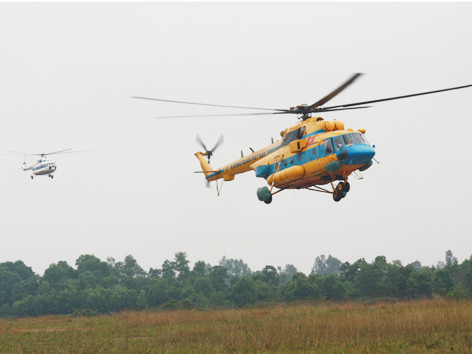 Đoàn Không quân Ba Vì bay xuất quân đầu Xuân