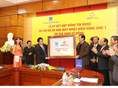 LienVietPostBank tài trợ 2.000 tỷ đồng cho dự án nhà máy Nhiệt điện Vũng Áng