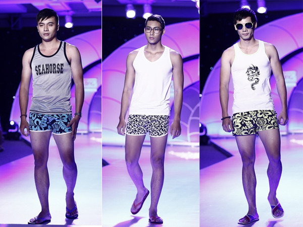 Dàn mẫu nam đọ cơ bắp nam tính trên sàn diễn