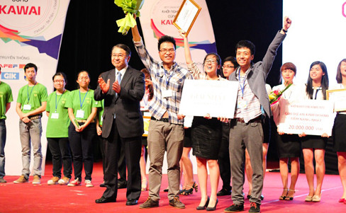 Mạng xã hội giành giải nhất Khởi nghiệp cùng Kawai