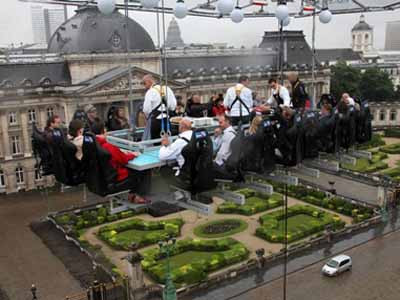 Phòng ăn ở độ cao... 50m