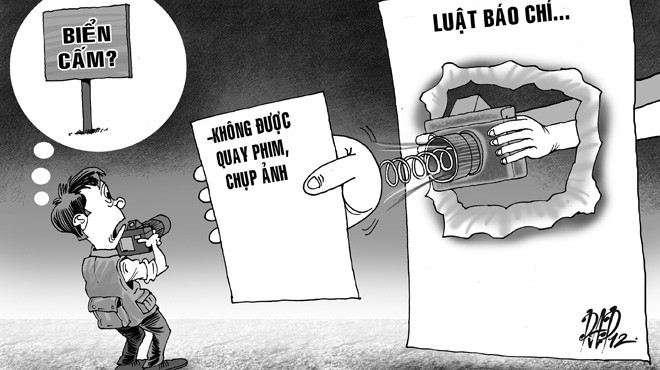 Có được chụp ảnh trụ sở công an?