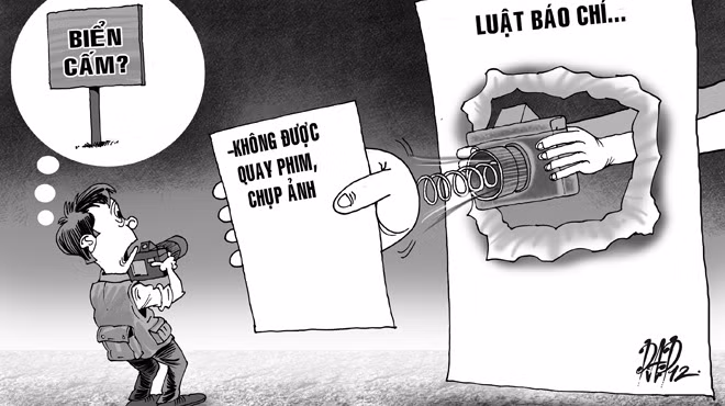 Có được chụp ảnh trụ sở công an?