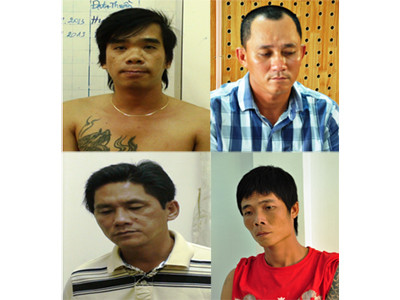 Bắt 4 người truy sát con nợ cờ bạc
