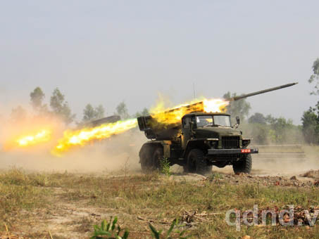 Binh đoàn Cửu Long diễn tập bắn đạn thật (P1)