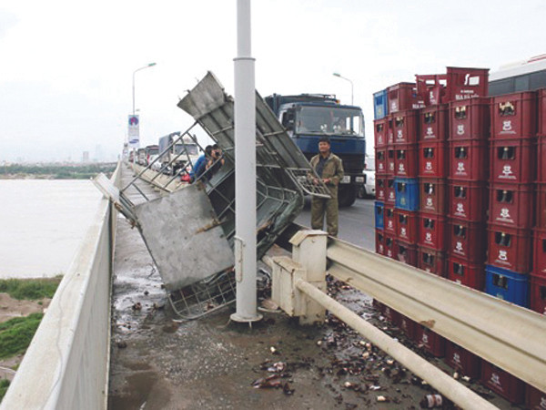 TNGT gia tăng do mặt cầu hỏng