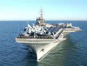 Tàu sân bay của Mỹ đến Hàn Quốc tập trận