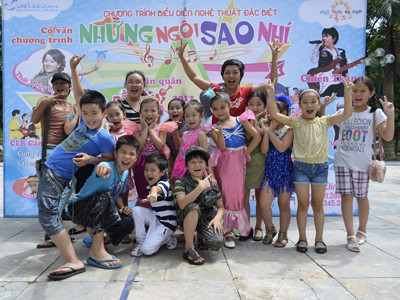 Những ngôi sao nhí của “bà bầu” Thái Thùy Linh Ảnh: Phạm Tuấn