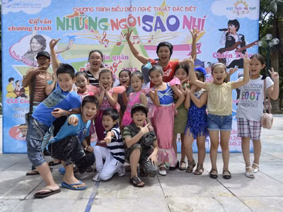 Những ngôi sao nhí của “bà bầu” Thái Thùy Linh Ảnh: Phạm Tuấn