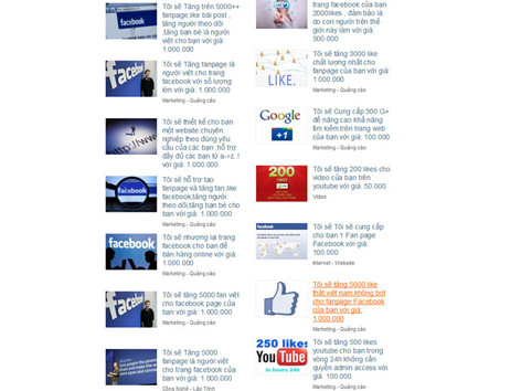 Sinh viên buôn 'like' bạc triệu