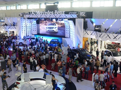 Triển lãm xe hơi lớn nhất Việt Nam khai màn