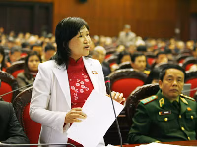 Theo ông Nguyễn Minh Thuyết, thời gian qua hoạt động chất vấn tại QH đã có nhiều đổi mới Ảnh: Hồng Vĩnh