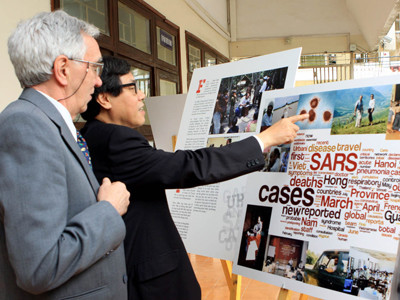 Người nhận diện SARS hết mình với Việt Nam