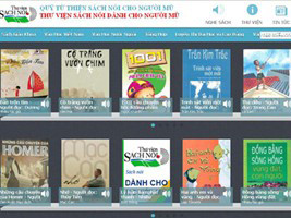 Độc đáo Thư viện sách nói