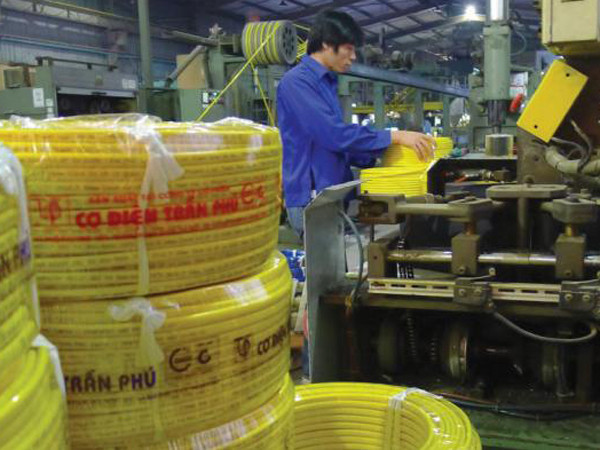 Cơ điện Trần Phú lọt Top 500 doanh nghiệp của Việt Nam