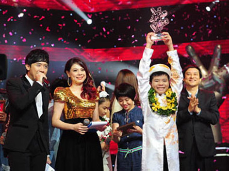 Quang Anh giành quán quân "Giọng hát Việt nhí"