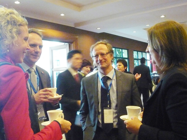 Đại diện các nhà tài trợ tại CG 2012 Ảnh: Phong Cầm