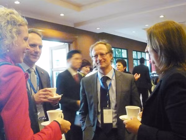 Đại diện các nhà tài trợ tại CG 2012 Ảnh: Phong Cầm