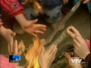 Xót xa lớp học vùng cao ngày đông giá