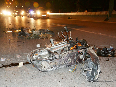 Hiện trường vụ tai nạn tối 5/5