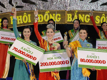 Hoa khôi đồng bằng sông Cửu Long