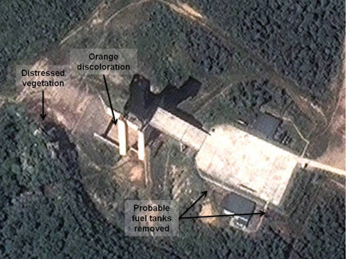 CHDCND Triều Tiên đang thử nghiệm động cơ tên lửa?