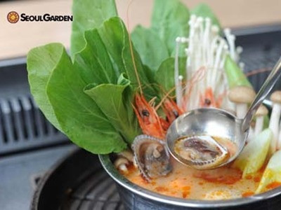 Buffet khuyến mãi tại Seoul Garden