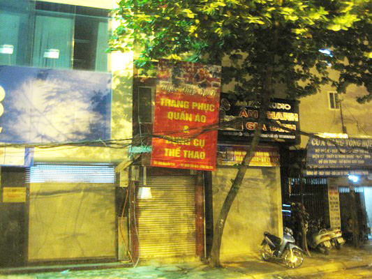 Hiện trường nơi xảy ra án mạng