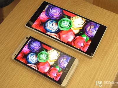 So sánh màn hình Sony Xperia Z Ultra và HTC One