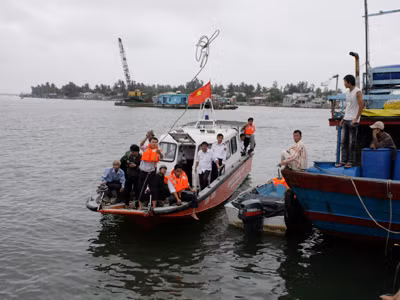 Chìm phà, một người chết