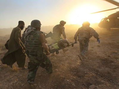 Rơi trực thăng tại Afghanistan, chín người thiệt mạng